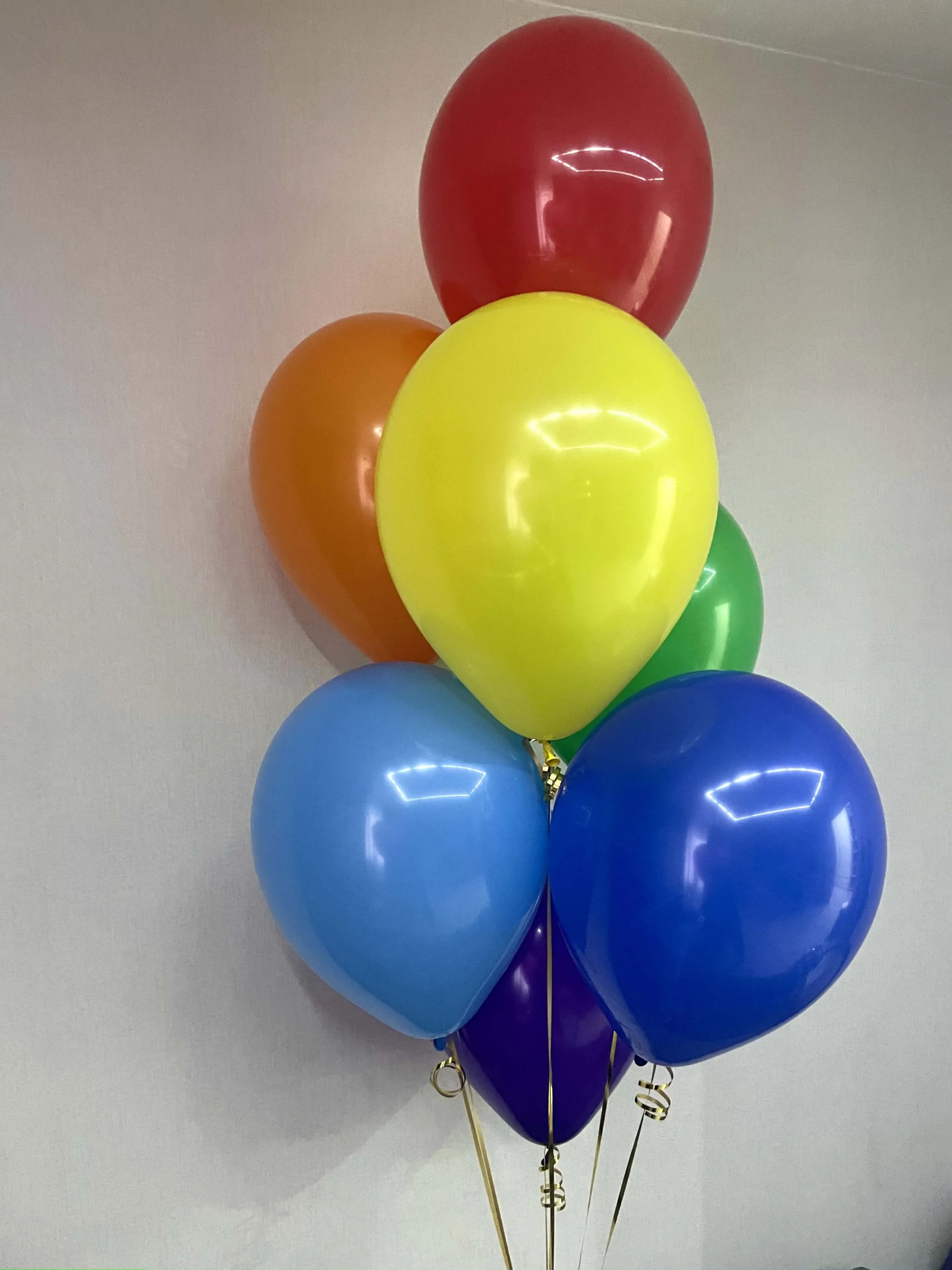 Воздушный шар - Радужная связка