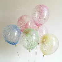 Гелиевый шар, Пенопластовые шарики, 12"/30 см Гелиевый шар, Пенопластовые шарики, 12"/30 см