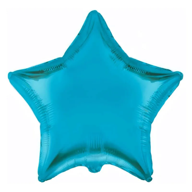 Воздушный шар - Звезда, Капри сатин, 18"/45 см