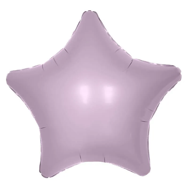 Воздушный шар - Звезда, Орхидея, 18"/45 см
