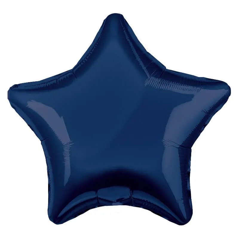 Звезда, Сапфир, 18"/45 см Воздушный шар - Звезда, Сапфир, 18"/45 см