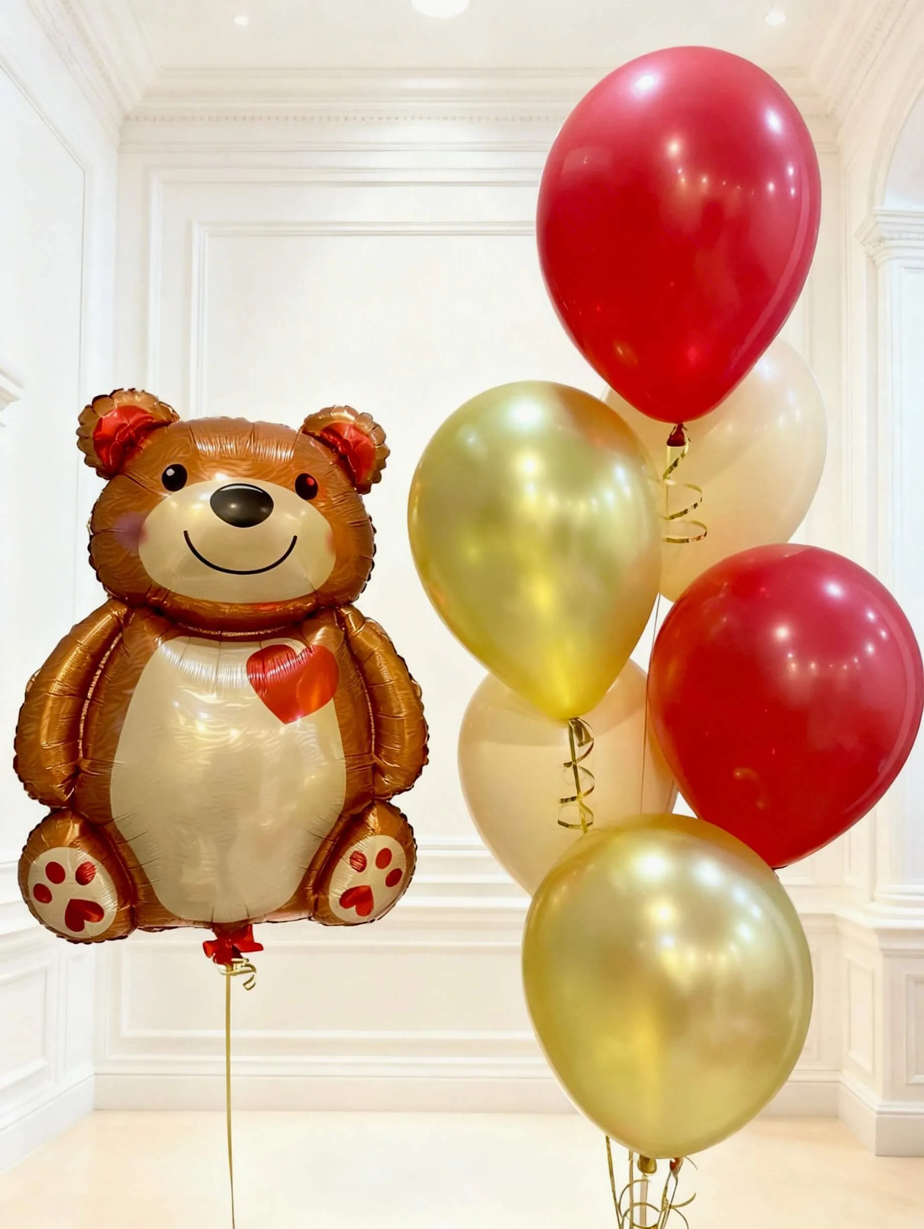 Воздушный шар - Мишка с любовью